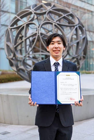 電気工学科4年松場裕也さんが2024年(第6回)電気設備学会学生研究発表会において「準優秀賞」を受賞しました
