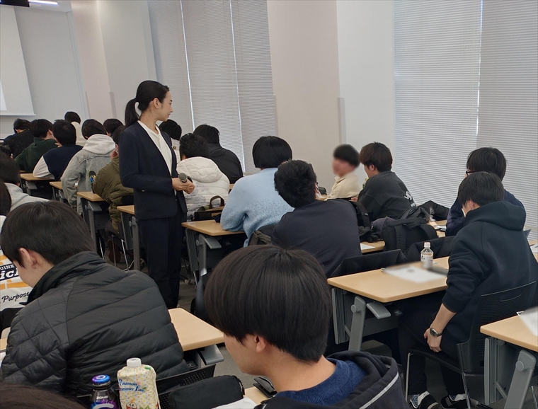 ビジネスマナー講座の様子2