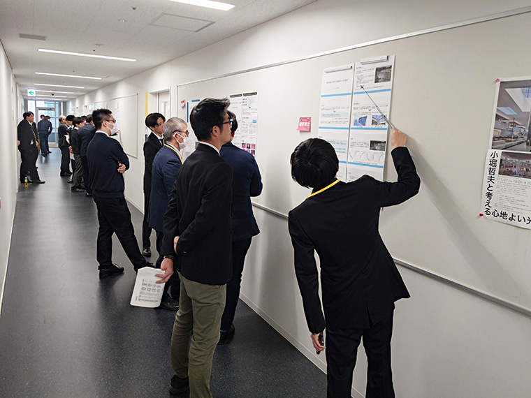 2025年度電気工学科卒業研究発表会の様子２